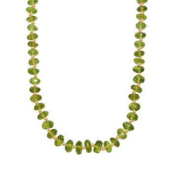 D'Joy AAA Peridot 45cm Halskette - 106 ct.