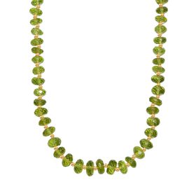 D'Joy AAA Peridot 45cm Halskette - 106 ct. D'Joy AAA Peridot 45cm Halskette - 106 ct.