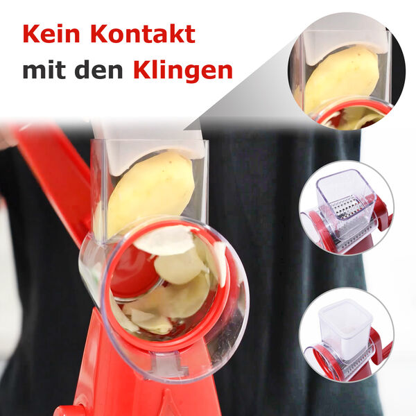 HOMESMART Gem&uuml;se- und Obstschneider, Gr&uuml;n image number 17