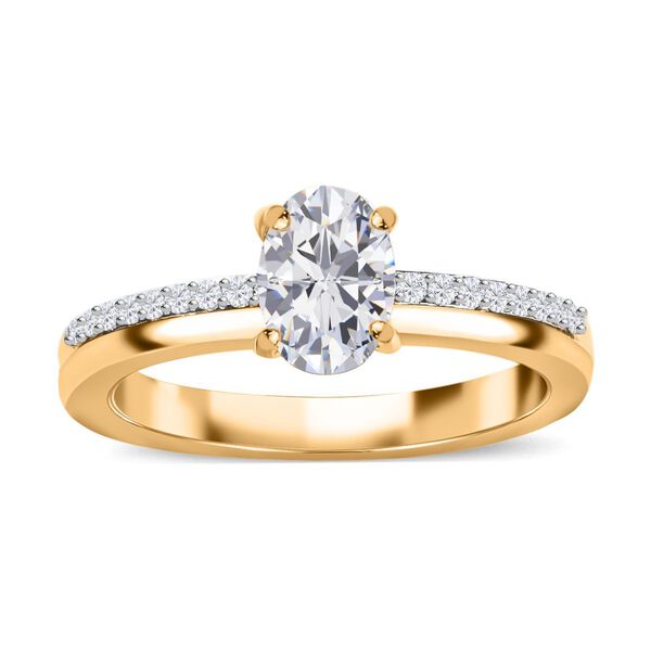 Moissanit Ring - 0,96 ct. image number 4