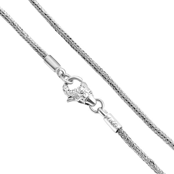 D'Joy Royal Bali -  Tulang Naga Halskette in 925 Silber, 45cm image number 3