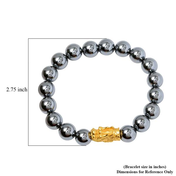 Flexibles Terahertz Armband mit Drachenmotiv - 119 ct. image number 6