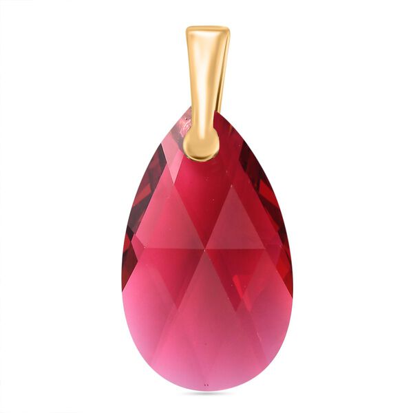 J Francis gefertigt mit SWAROVSKI Kristall - Scarlet Swarovski Kristall Anhänger image number 0