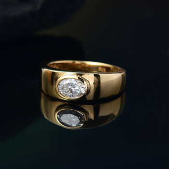 Moissanit Ring - 0,80 ct.