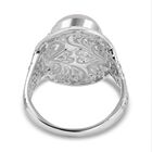 Royal Bali - Regenbogen Mondstein-Ring, 925 Silber  ca. 10,30 ct image number 4
