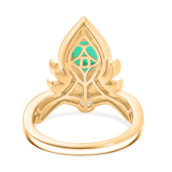 D'Joy Pfau Triplett Quarz und Zirkon Ring - 1,48 ct. image number 5