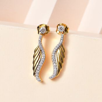 Moissanit Ohrringe - 0,53 ct.