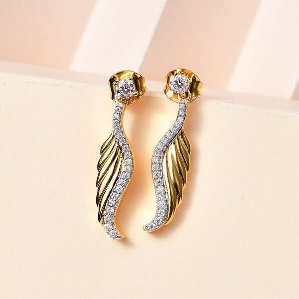 Moissanit Ohrringe - 0,53 ct. image number 2