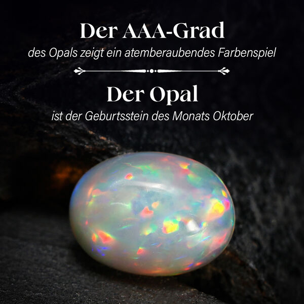 AAAA Natürlicher, äthiopischer Welo Opal-Anhänger in 585 Gold - 15,12 ct. image number 4