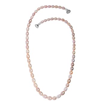 D'Joy AAA mehrfarbige S&uuml;&szlig;wasserperle 45cm Halskette