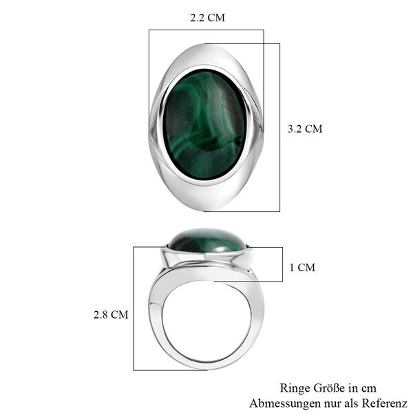 Malachit Ring - 20,76 ct. image number 7