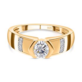 Moissanit Ring- 0,50 ct.
