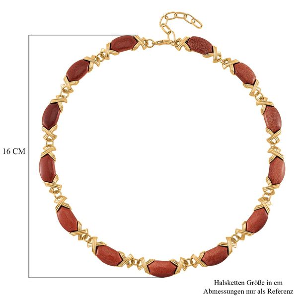 Sonnenstein 45+5cm Halskette - 250 ct. image number 6