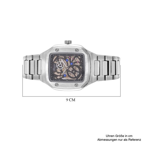 Reiner Edelstahl Uhren 20 cm ca. 128,00g image number 8