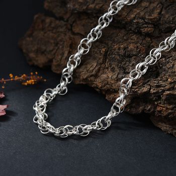 925 Silber Halskette ca. 50 cm ca. 17,00g