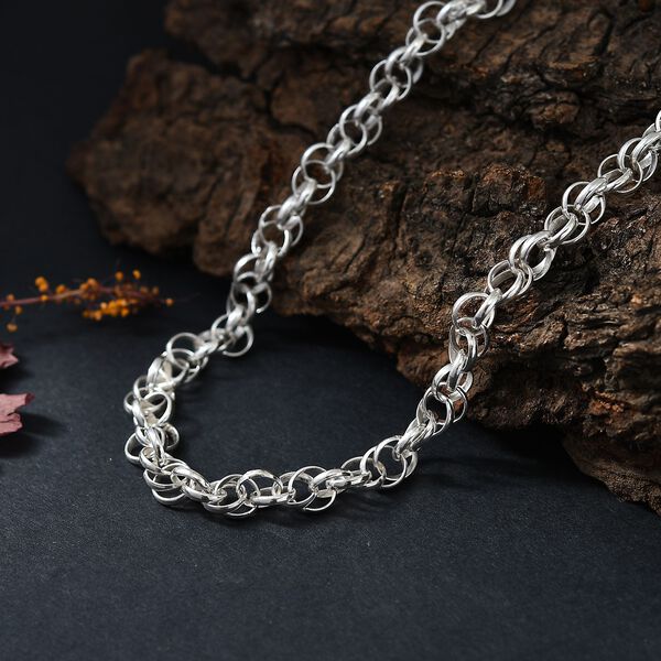 925 Silber Halskette ca. 50 cm ca. 17,00g image number 2