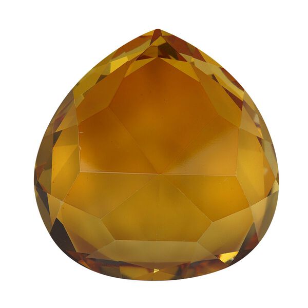 The 5th Season - Kristallherz in Geschenkbox, Citrinfarben image number 4