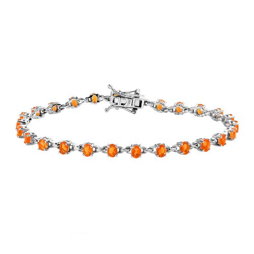 AA Feueropal Armband, 19 cm image number 0