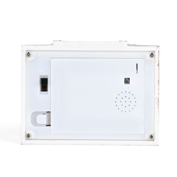 Weihnachts Deko Heilige Familie, warmwei&szlig;es LED, 2 Weihnachtsmelodien, 11 x 7.8 x 23 cm, Wei&szlig;, Batteriebetrieb 3 x AAA nicht enthalten image number 7