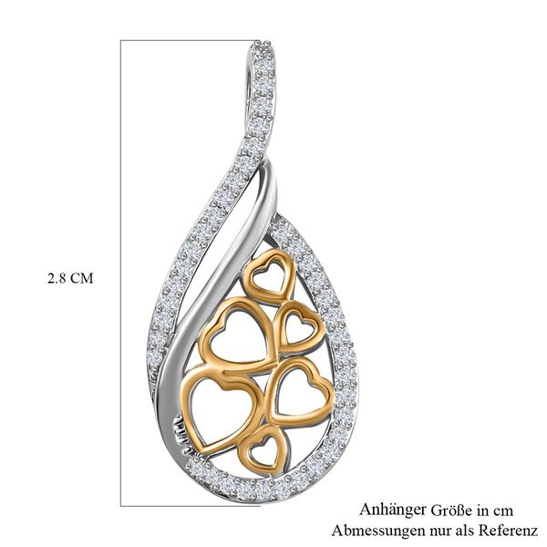 Moissanit Anh&auml;nger - 0,37 ct. image number 5