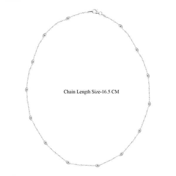 925 Silber Halskette, ca. 45 cm image number 6