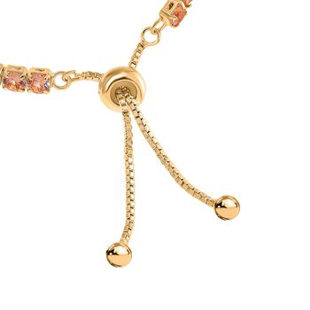 Flexibles Champagner Zirkonia-Armband