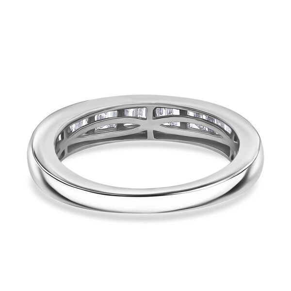 LUXURIANT VS-EF Labor Diamant Ring, 925 Silber rhodiniert - 0,50 ct. image number 6