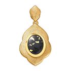 Goldenite Anhänger 925 Silber 750 Gelbgold Vermeil ca. 1,75 ct.