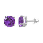 Afrikanische Amethyst-Ohrringe, 925 Silber ca. 5,18 ct image number 2