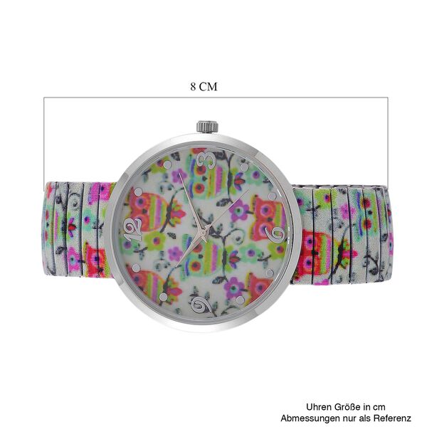 STRADA Armbanduhr – Eulen-Design, Japanisches Uhrwerk, Wasserresistent image number 7