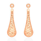 JCK Vegas Close Out Deal, 375 Roségold Diamantschliff Ohrringe, ca. 1,10g