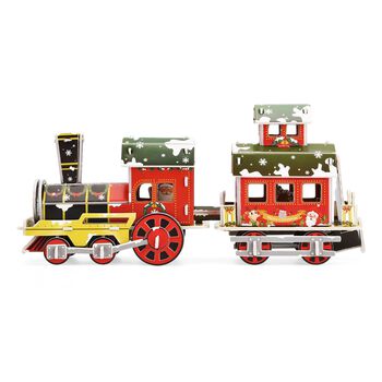 DIY 3D Set Zug zum Basteln und Dekorieren