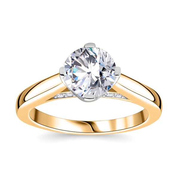 Moissanit Ring - 1,39 ct. image number 5