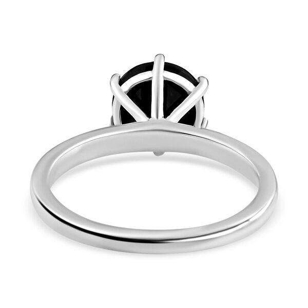 Schwarzer Turmalin Ring, 925 Silber, ca. 2.06 ct image number 6