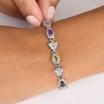 Multi-Edelstein 26,75cm Armband - 2,63 ct.