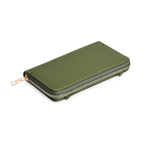 Modische Sling-Crossbody-Tasche mit RFID-Schutz, Grün image number 10