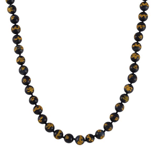 Blaue Tigerauge-Halskette, 50 cm - 335 ct.