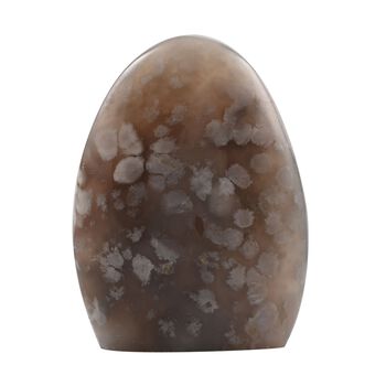 Gem Crystal Kollektion - Dendritischer wei&szlig;er Achat - M, ca. 2500 cts.