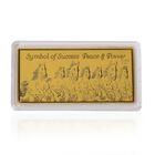 999er Gold, Goldplättchen mit Pferde-Motiv 0,1 g
