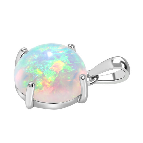 RHAPSODY AAAA natürlicher, äthiopischer Welo Opal Anhänger in 950 Platin - 5,19 ct. image number 4