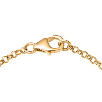 D'Joy Labor Padparadscha Saphir 19cm Armband - 8,38 ct.