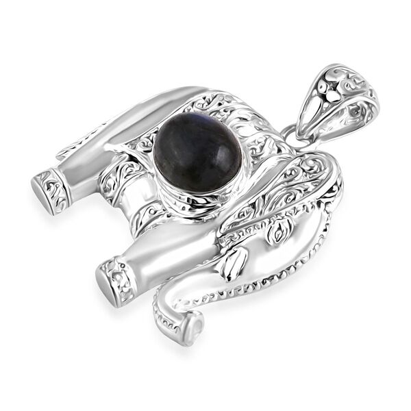 D'Joy Labradorit Anh&auml;nger 925 Silber ca. 3.00 ct image number 3