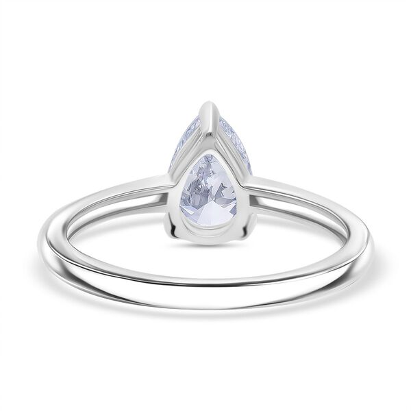 LUXURIANT IGI zertifizierter D/IF Labor Diamant Ring in 950 Platin - 1,02 ct. image number 3