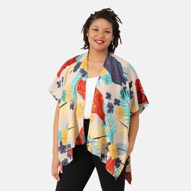 Muster Kimono, Einheitsgröße, Mehrfarbig