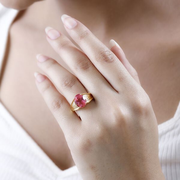 Sunset Triplett Quarz Ring- 3,82 ct. image number 3