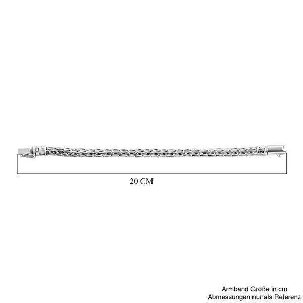 Royal Bali Kollektion- Tulang Naga Armband in 925 Silber image number 5