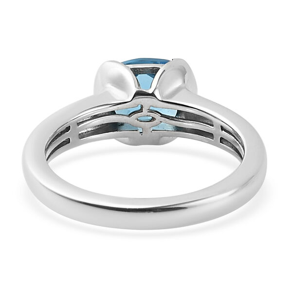 Schweizer Blautopas-Ring - 1,72 ct. image number 6