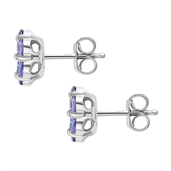 Tansanit Ohrringe - 1,39 ct. image number 4