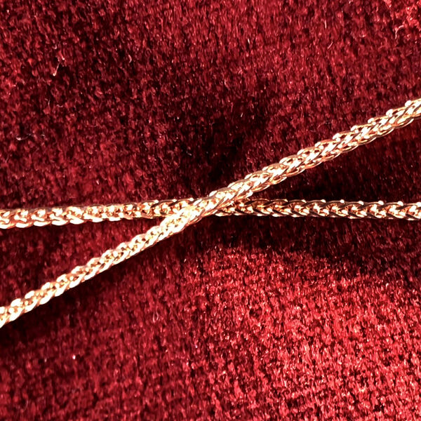 Flexible Spiga-Halskette in ros&eacute;vergoldetem 925 Silber image number 4