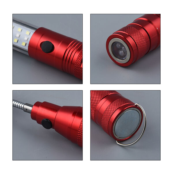 Multifunktionale LED Taschenlampe, 3xAAA Batterie (nicht inkl.), Gr&ouml;&szlig;e 25,3 cm, Rot image number 7